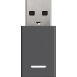 Logitech Unifying + Audio Receiver, Ricevitore USB (Empfänger), Bluetooth Audio Adapter, Schwarz