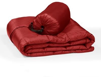Blue Ridge Home Fashions Packable Oversized Down Throw With Slumber Pouch