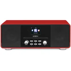 REFLEXION Internet/DAB+/UKW-Radio HRA19INT rot