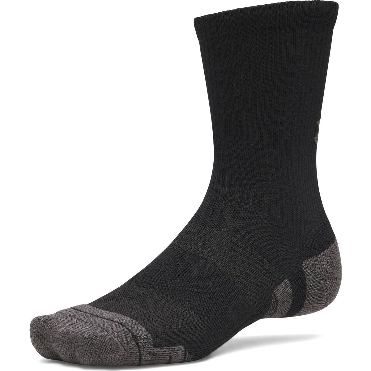 Under Armour New UA Perf Tech 3pk Crew black jet gray (008) L 6015139-008-LG