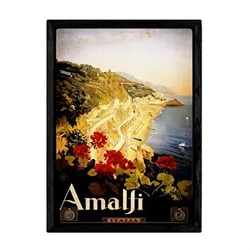 POSTER Reise Amalfi A3 Rahmenlos
