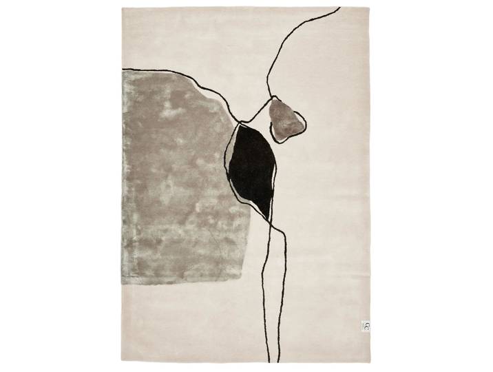 Classic Collection Abstract Teppich 250 x 350cm Ivory