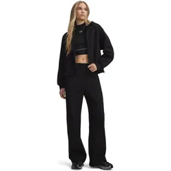 Under Armour, Damen, Sporthose, Unstoppable Flc Open (L), Schwarz