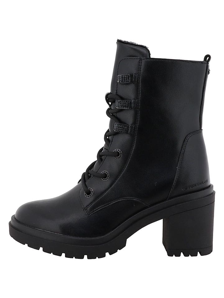 Tom Tailor Boots in Schwarz - 39