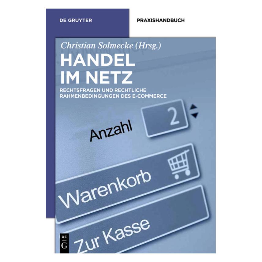 De Gruyter Handel im Netz (Deutsch, Hardcover, Christian Solmecke) (67763750)