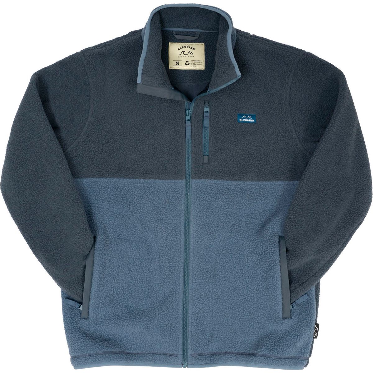 Bleubird Polar Fleece Deux Full Zip - Denim denim XS PZ004-Denim-XS