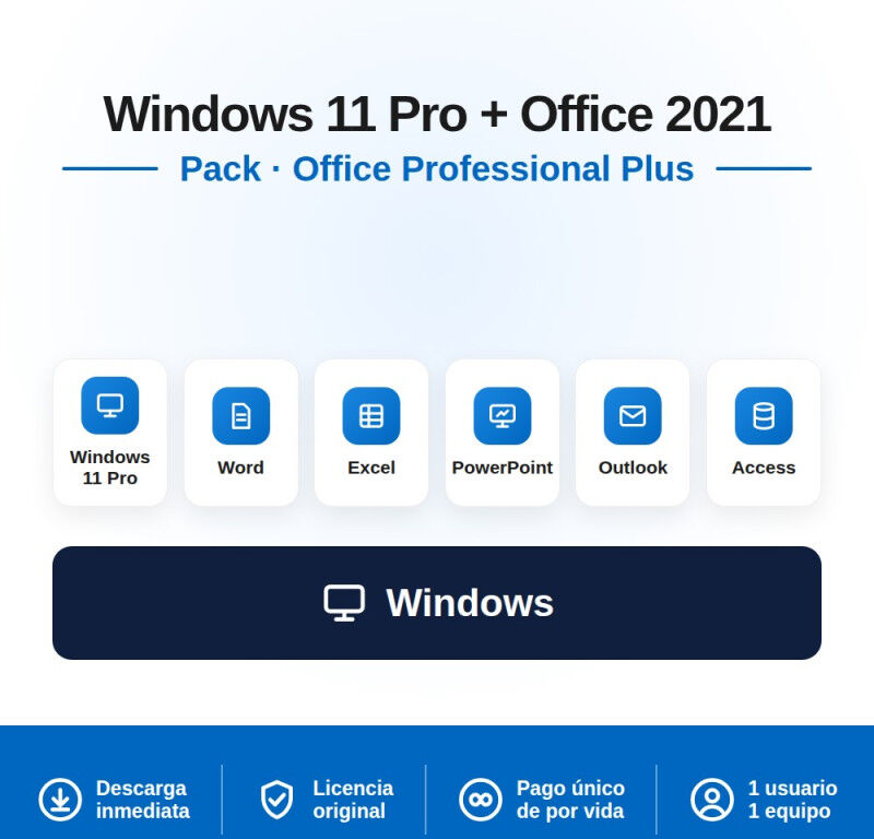 Microsoft Windows 11 PRO + Office 2021 PRO PLUS