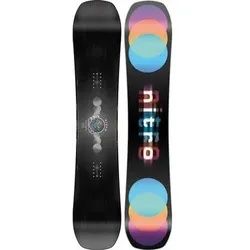 NITRO Snowboard OPTISYM Brd ́24, Größe 156 in Schwarz Schwarz
