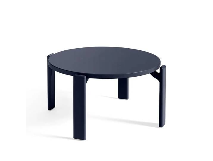 HAY Rey Couchtisch Ø66,5x32 cm Deep blue