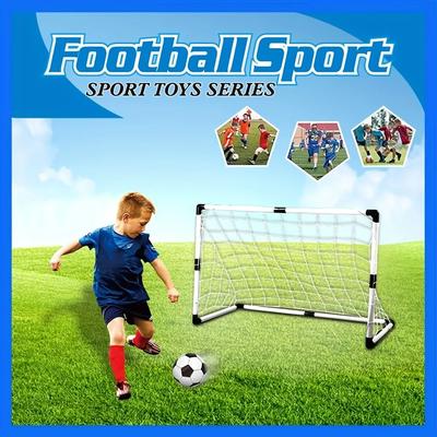 Portable Adjustable Soccer Goal Net Detachable Football Training Goal For Kids & Home Play Portable Adjustable Soccer Goal Net Detachable Football Training Goal For Kids & Home Play