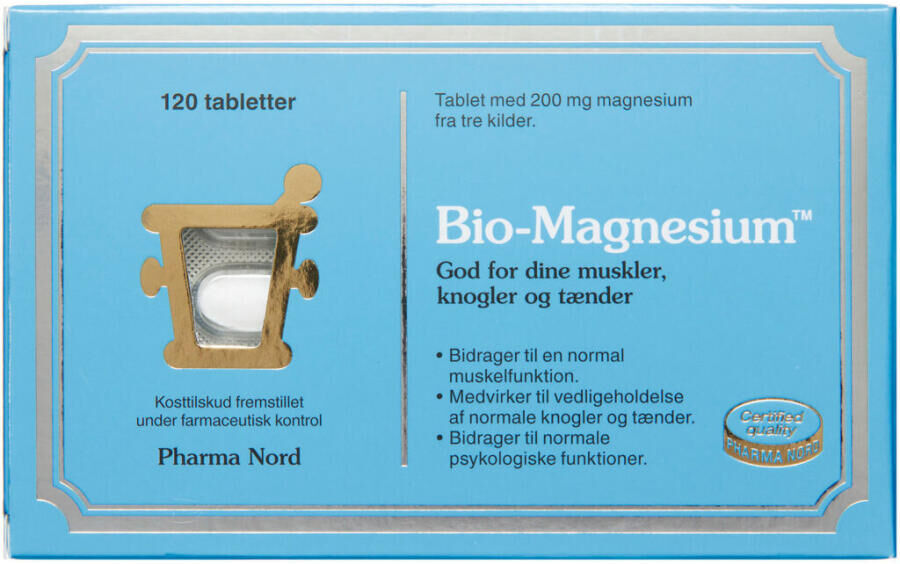 Pharma Nord Bio-Magnesium Kosttilskud 120 stk