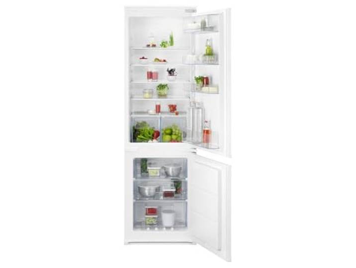 AEG Kühl-Gefrierkombination, 257 Liter, Einbaunische 178 cm, TwinTech NoFrost, FROSTMATIC, LED-Display, 10 Jahre Kompressor-Garantie