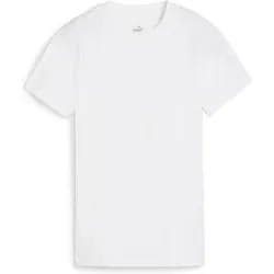 PUMA Damen Shirt HER Tee, Größe M in Weiß Weiß