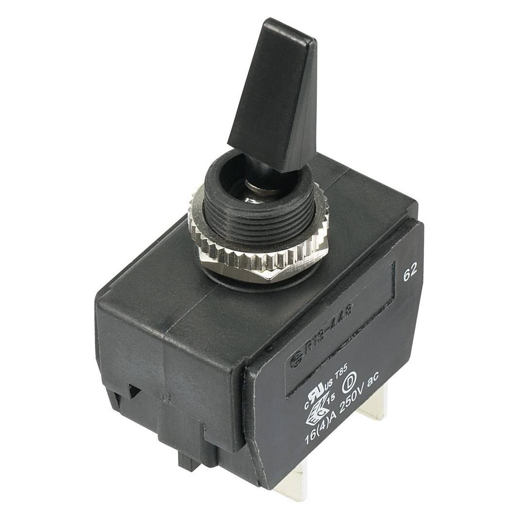 Tru Components 1588057 TC-R13-448F3-01A-HR Kippschalter 250 V/AC 16 A 2 x Aus/Ei (1588057)