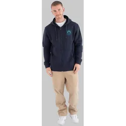Hurley Fleece Top Printing Press Louis Sweatjacke obsidian Gr. XL