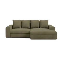 ECKSOFA Paola 3 Sitzplätze Grün