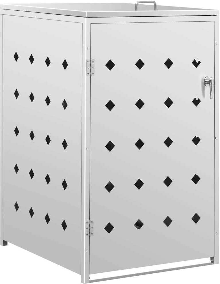 Mülltonnenbox für 1 Tonne 240 L Edelstahl