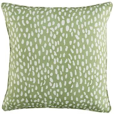 "Thandie Watercolor Print Outdoor Pillow Cover - Peony - 12"" x 20"" - Ballard Designs"