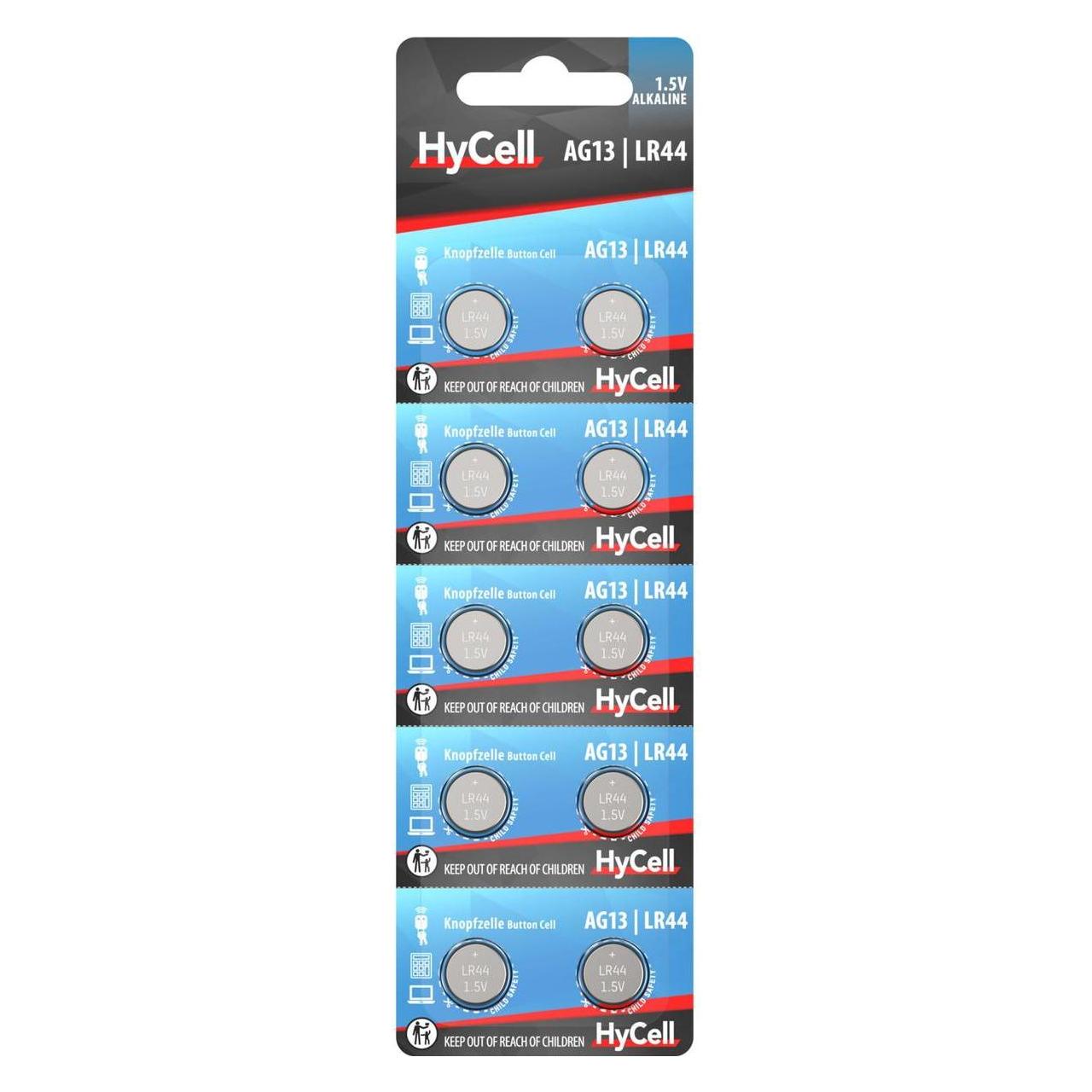 Ansmann Alkaline Knopfzellen AG13/ LR44-10 Stück (10 Stk., LR44) (1516-0132)