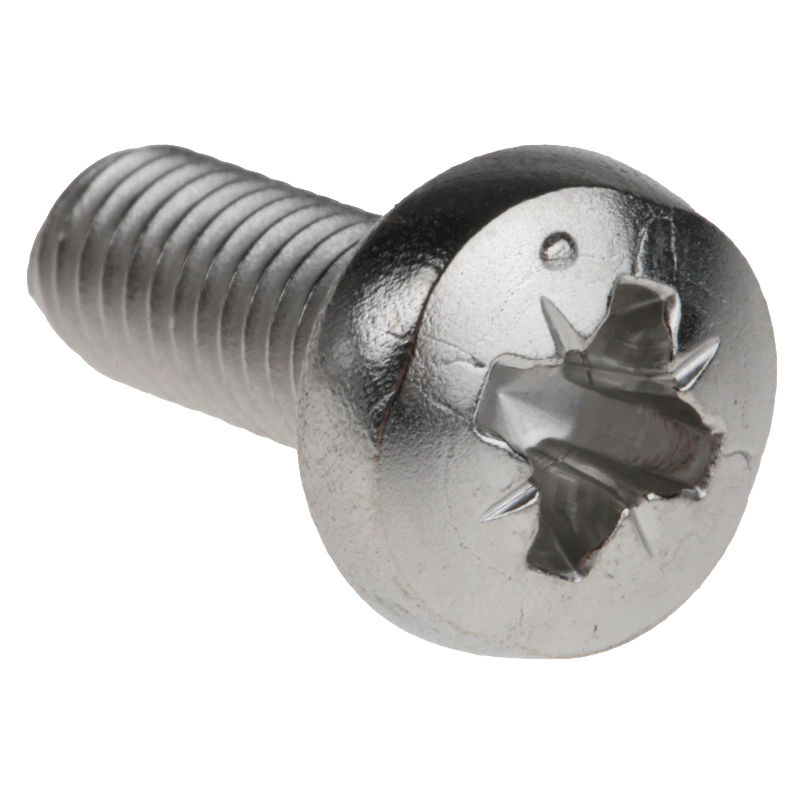 RS PRO Schrauben Linsenkopf A4 Kreuz M6x16mm (190608)