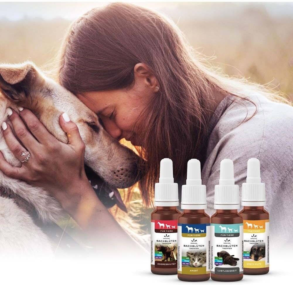 Original Bachblüten Bachblüten Tiere Tropfen Aggressivität 20 ml