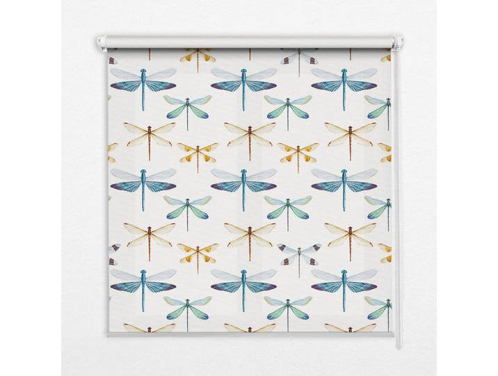 Tulup Innenrollo - Fensterrollo - Rollo - 70x140 cm - Gewichtig, Blau, Kunststoff, Rechteckig, 70x140x0.5 cm, Heimtextilien, Vorhänge, Rollos