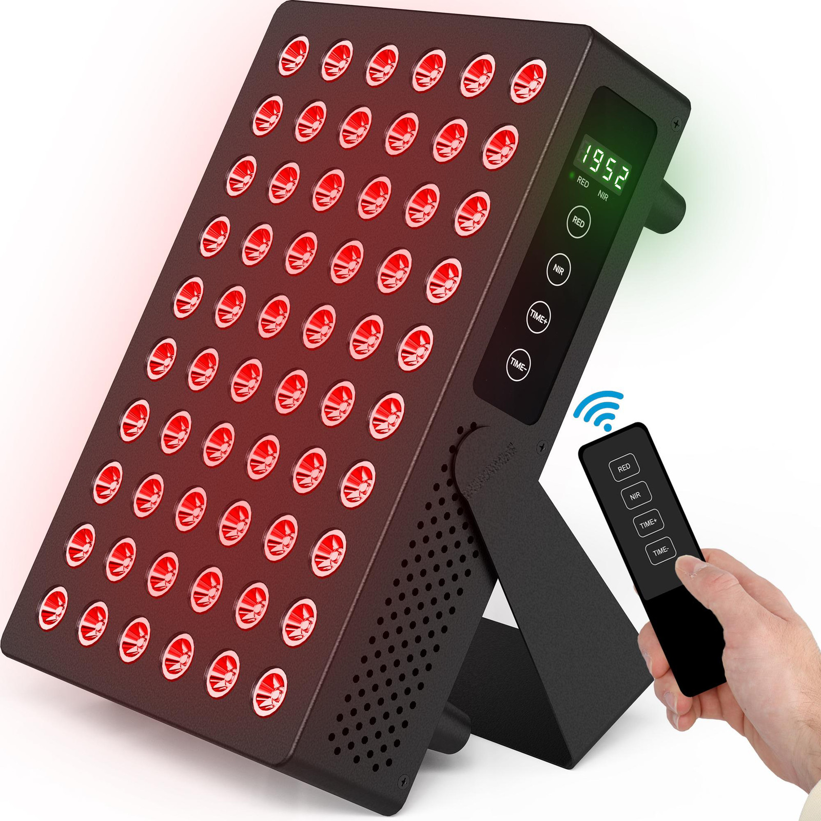 Good4You LED-roodlichtlamp 660 nm & 850 nm - Infraroodlamp met timer voor pijnbestrijding en huidverzorging