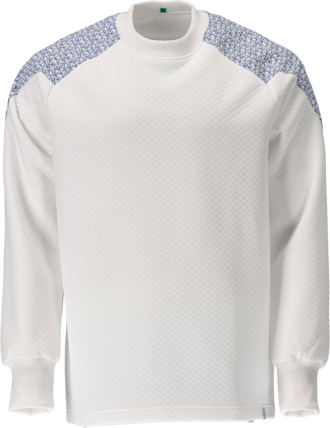 Mascot Sweatshirt 5XL weiss/azurblau (20084-932-0691-5XL)