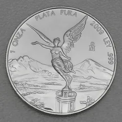 Silbermünze 1oz "Libertad" 2009 (Mexiko)