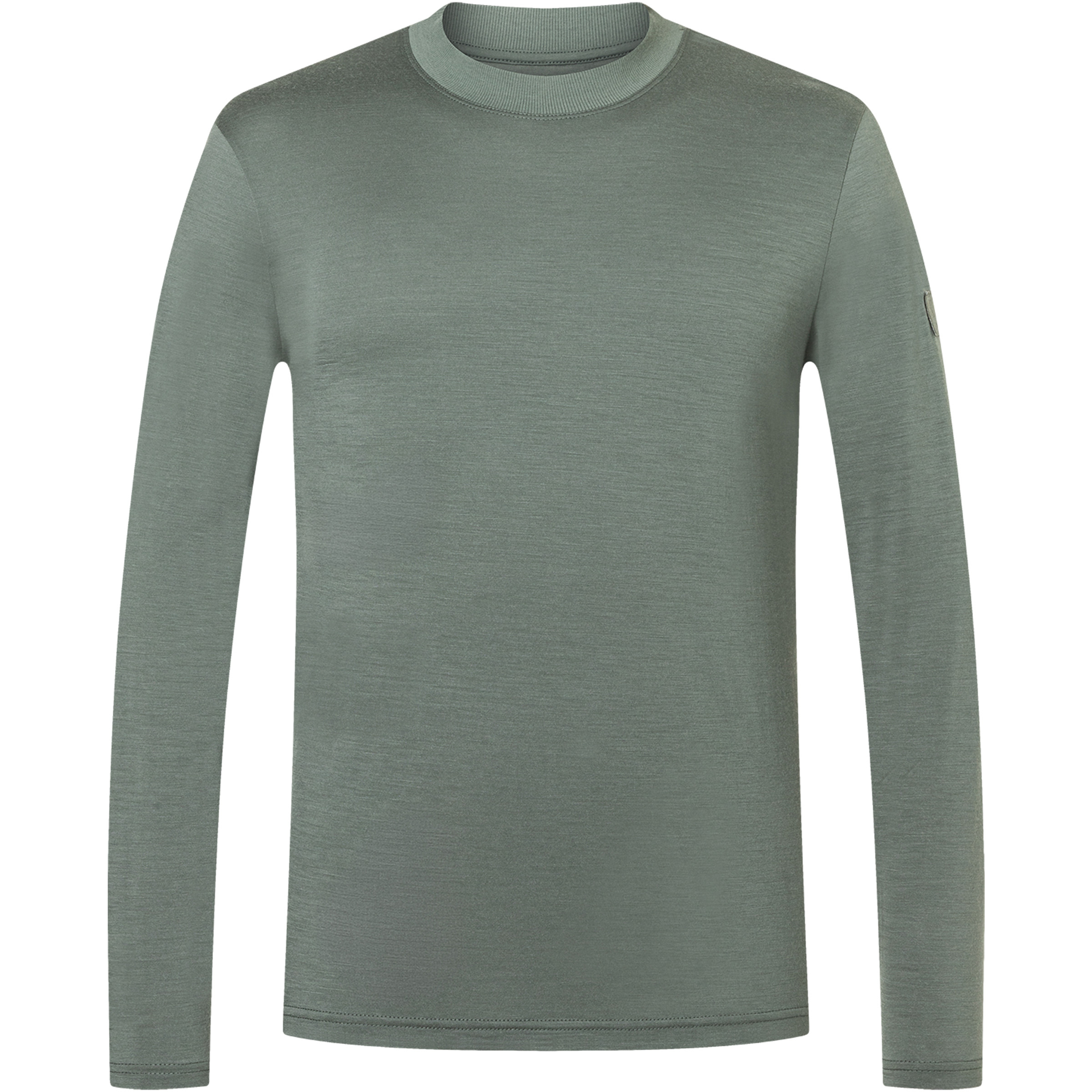 Super.Natural Casual Rib J Herren Longsleeves oliv Größe L Trekking Hautfreundlich Merinowolle
