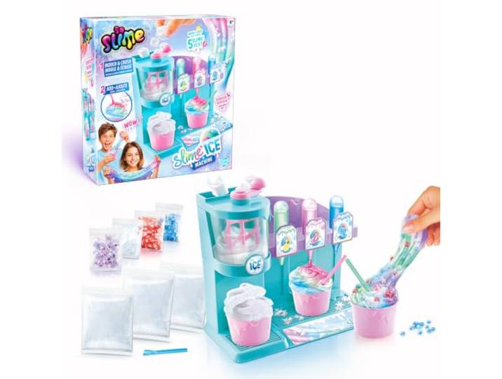 Canal Toys - SO SLIME DIY - Slime Ice Machine - Met 1 machine, 3 geurende kleurstoffen, accessoires en decoraties - SSC 310
