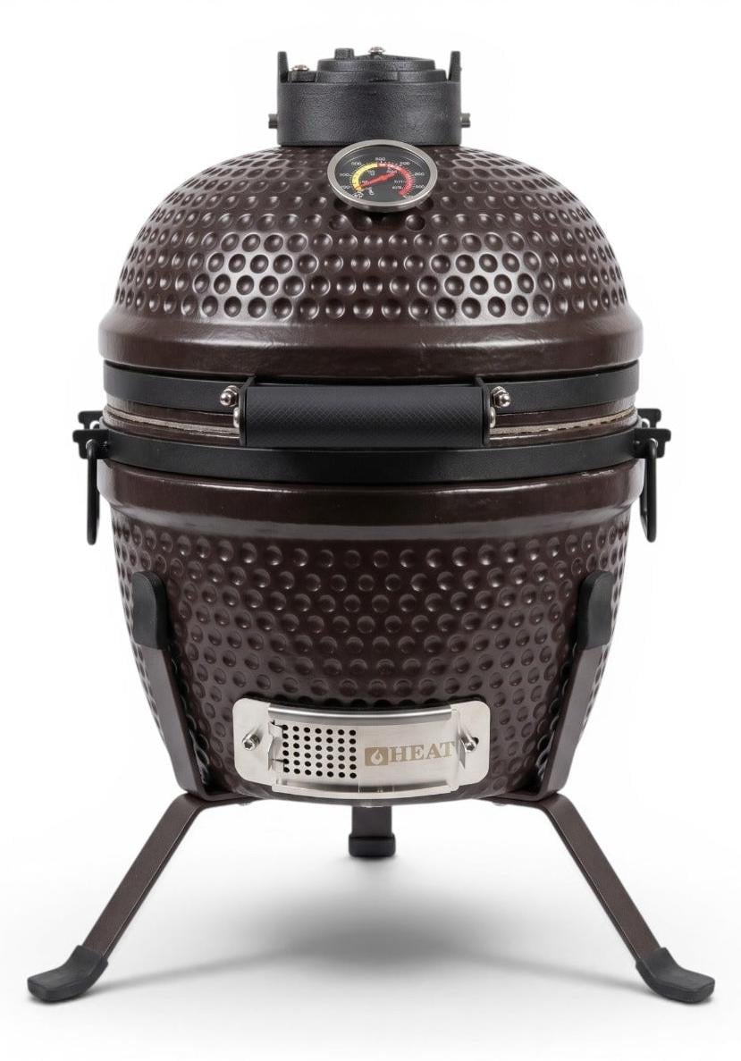 HEAT Premium Kamado Grill Fyregg 13, bruin