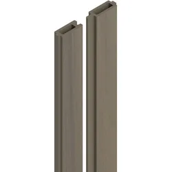 OSMO Flex-Fence Cube Start-/Endprofil Co-Extrusion Lightbrown