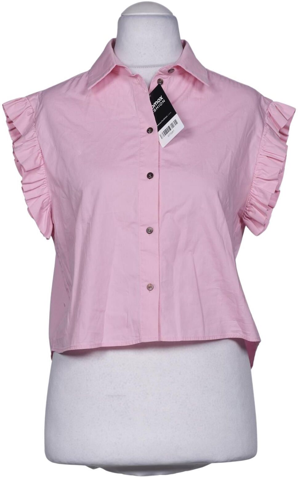 Karl by Karl Lagerfeld Damen Bluse, Pink, Gr. EU 36, Baumwolle - Second Hand