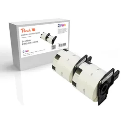 Etikettenrolle kompatibel zu Brother DK-11209, Pack(2)  BR-DK-11209