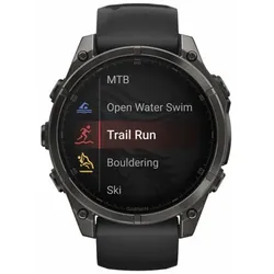 Garmin Fenix 8 Amoled 47mm - Multifunktionsuhr - Black - 47 mm