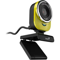 Genius QCam 6000 Full HD-Webkamera, gelb 1920x1080, USB 2.0, Windows 7 a vyšší, FULL HD, 30 FPS, Webcam, Gelb