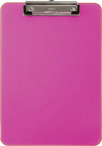Maul Klemmbrett 2340621 Pink (transparent) (B x H x T) 22.6 x 31.8 x 1.5cm