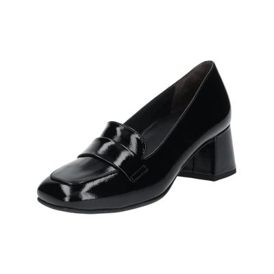 Pumps PAUL GREEN "Paul Green Pumps Leder", Damen, Gr. 42, schwarz (schwarz lack), Leder, Schuhe Pumps