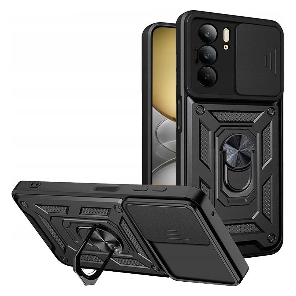 Techsuit - CamShield Series - Realme C75 - Black (Realme 14x) (56364931)