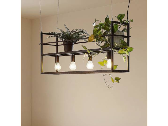 Grisela hanglamp Zwart - Lindby - Woonkamer - Modern - Metaal - Meerdere lampen
