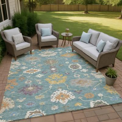 Addison Rugs Machine Washable Indoor/ Outdoor Traditonal Delhi Chantille Rug