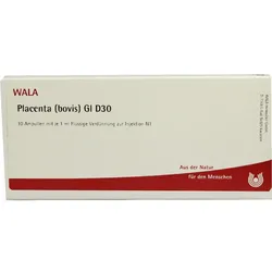Placenta (bovis) Gl D30 10 ML
