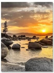 Uplifted Finds Sunset Sea Beach Natural Landscape Canvas Wall Art Home Decoration 40 X 50 Cm No Frame a