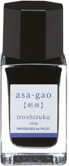 Pilot Iroshizuku Blæk   15 Ml   Blå Asa-Gao
