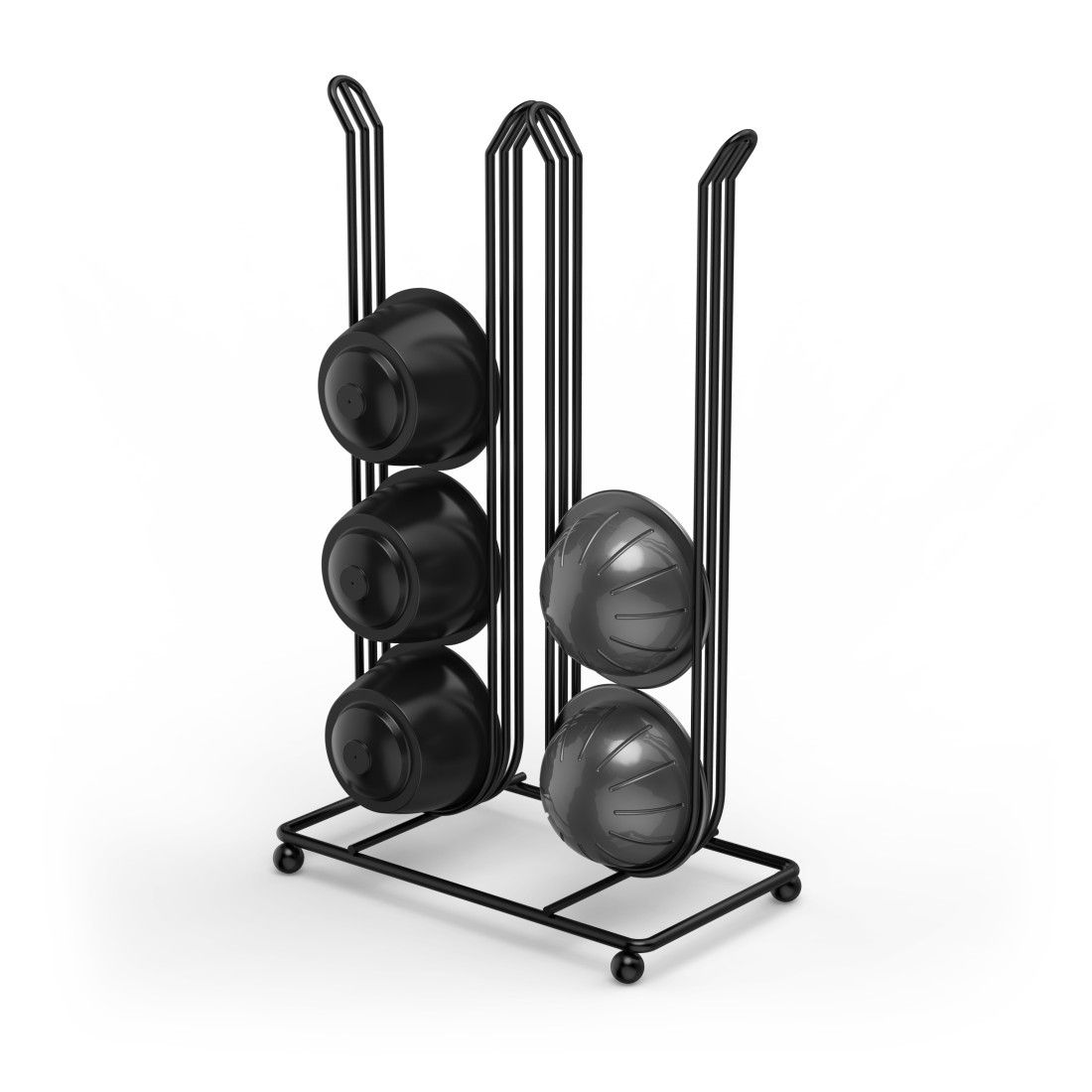Xavax 111266 Kaffee-Kapselständer für Dolce Gusto (Schwarz) 00111266
