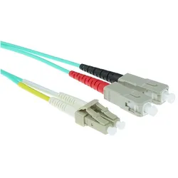ACT Patch-Kabel LC Multi-Mode (M) bis SC multi-mode (M) (1 m), Netzwerkkabel