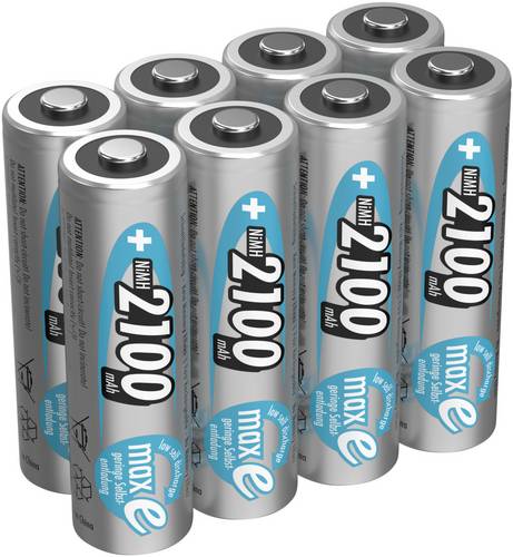 Ansmann maxE HR06 Mignon (AA)-Akku NiMH 2100 mAh 1.2V 8St.