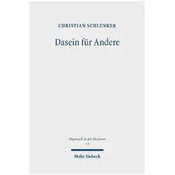 Schlenker:Dasein für Andere, Fachbücher von Christian Schlenker