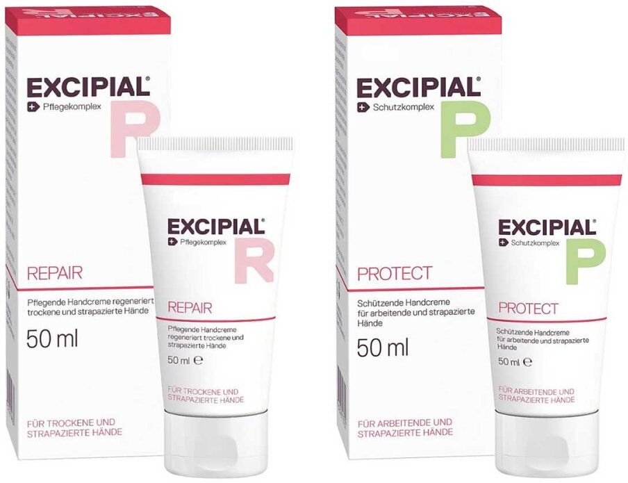Excipial Protect Handcreme + Repair Handcreme 2x50ml